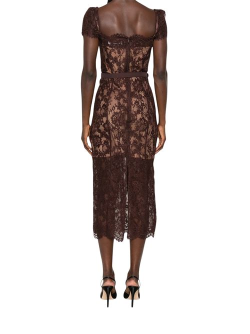 Abito midi SELF PORTRAIT | PF26099MABRBROWN